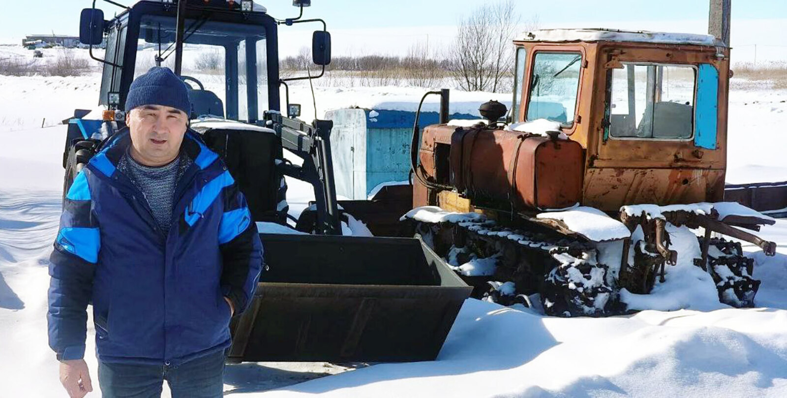 Семь поколений рода Рафаиля Талгатовича жили и трудились в Кунакбаево, теперь он работает на земле предков.