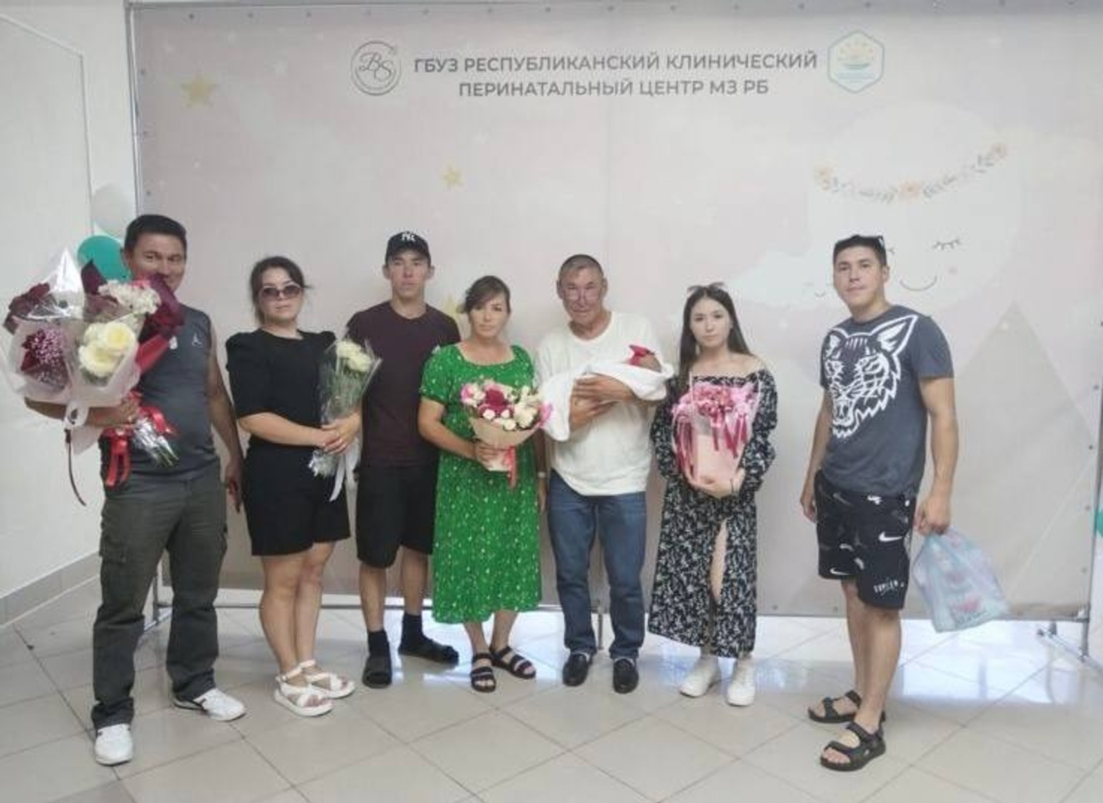 Башкирская семья из Куюргазинского района пополнилась одиннадцатым ребенком!