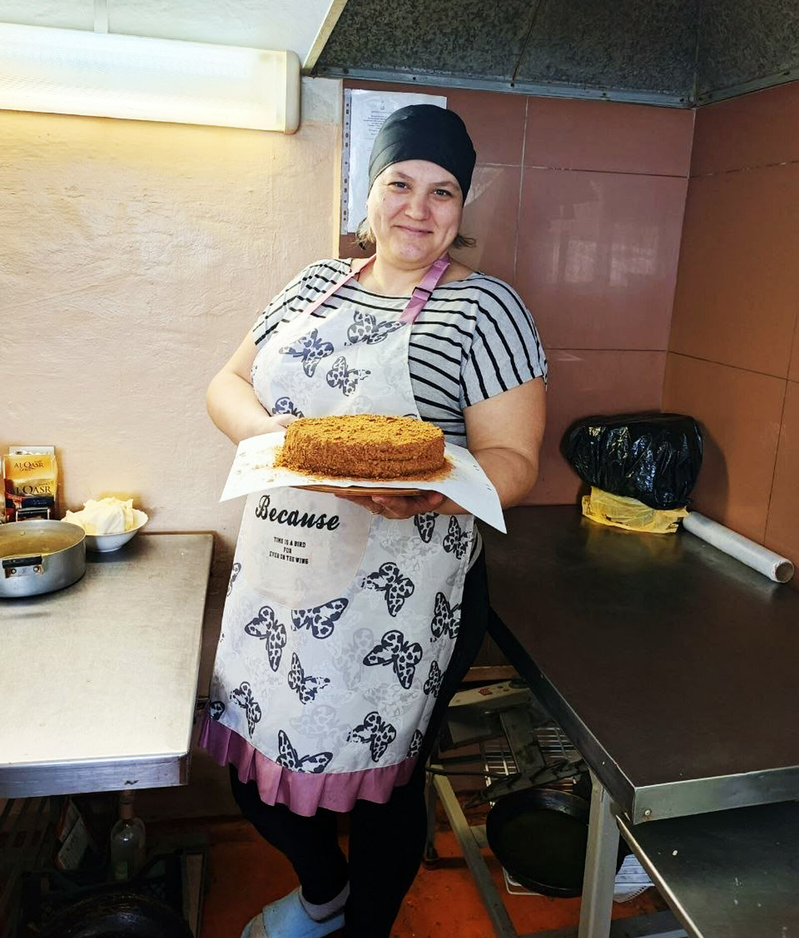 Для Марии печь булочки и торты теперь и работа, и удовольствие