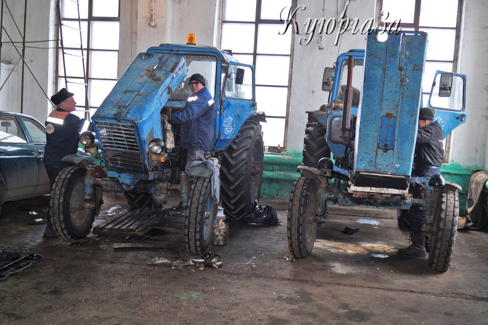 Игоря Хлопотова  В СПК имени Кирова в этом сезоне подлежат ремонту 43 трактора.