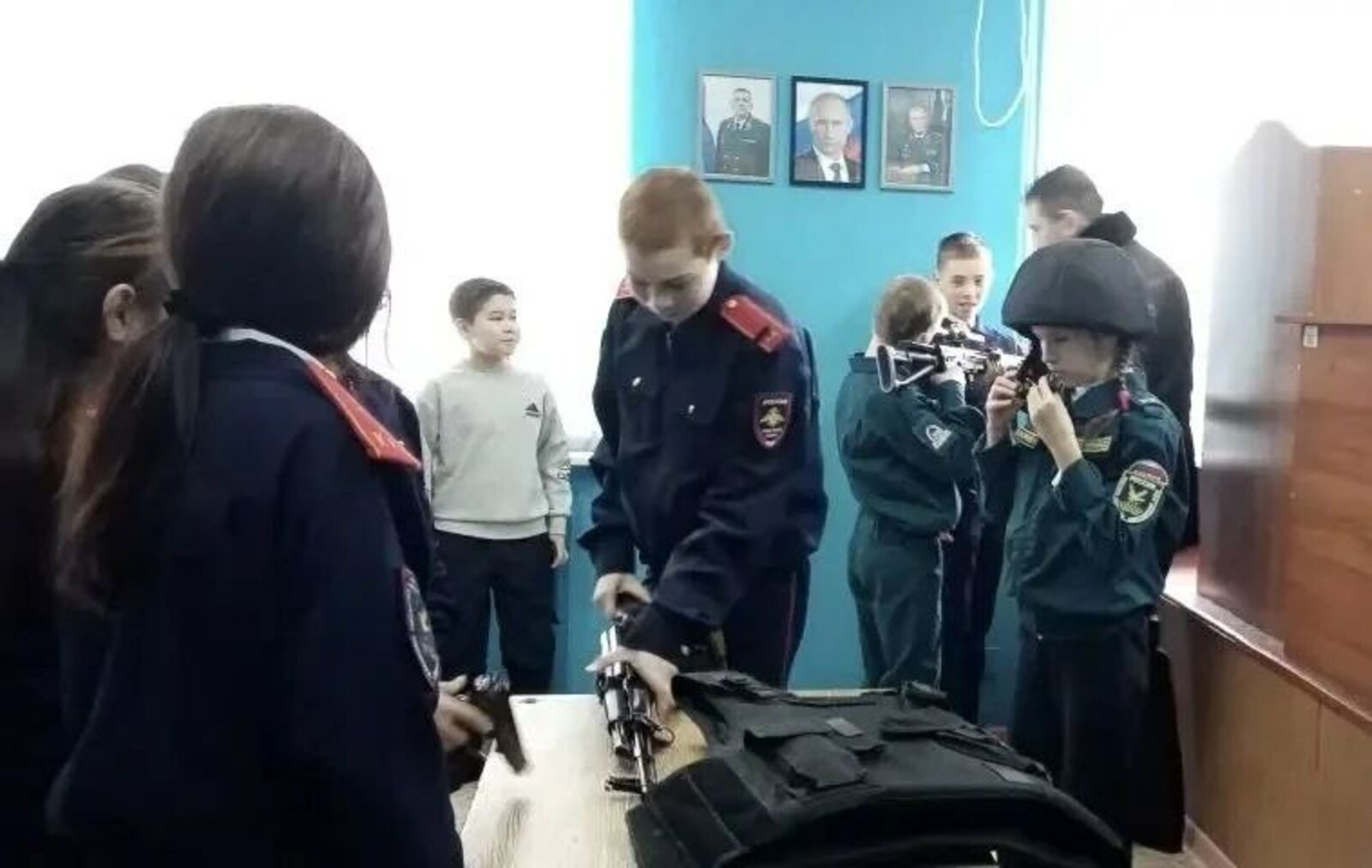 Регины Иситовой  Школьники побывали на экскурсии в отделе полиции Куюргазинского района