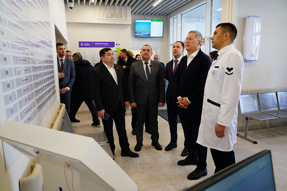 В Башкирии ввели в эксплуатацию новую детскую поликлинику