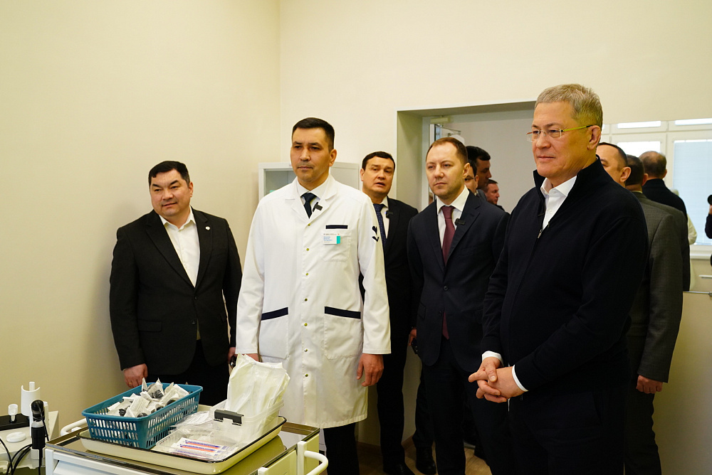 В Башкирии ввели в эксплуатацию новую детскую поликлинику