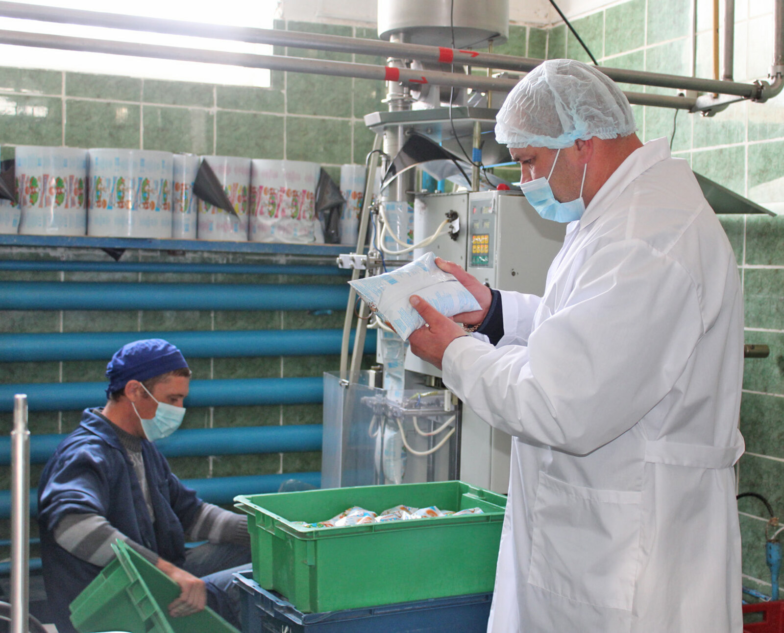 В Куюргазинском районе Башкирии масло и молоко без химии