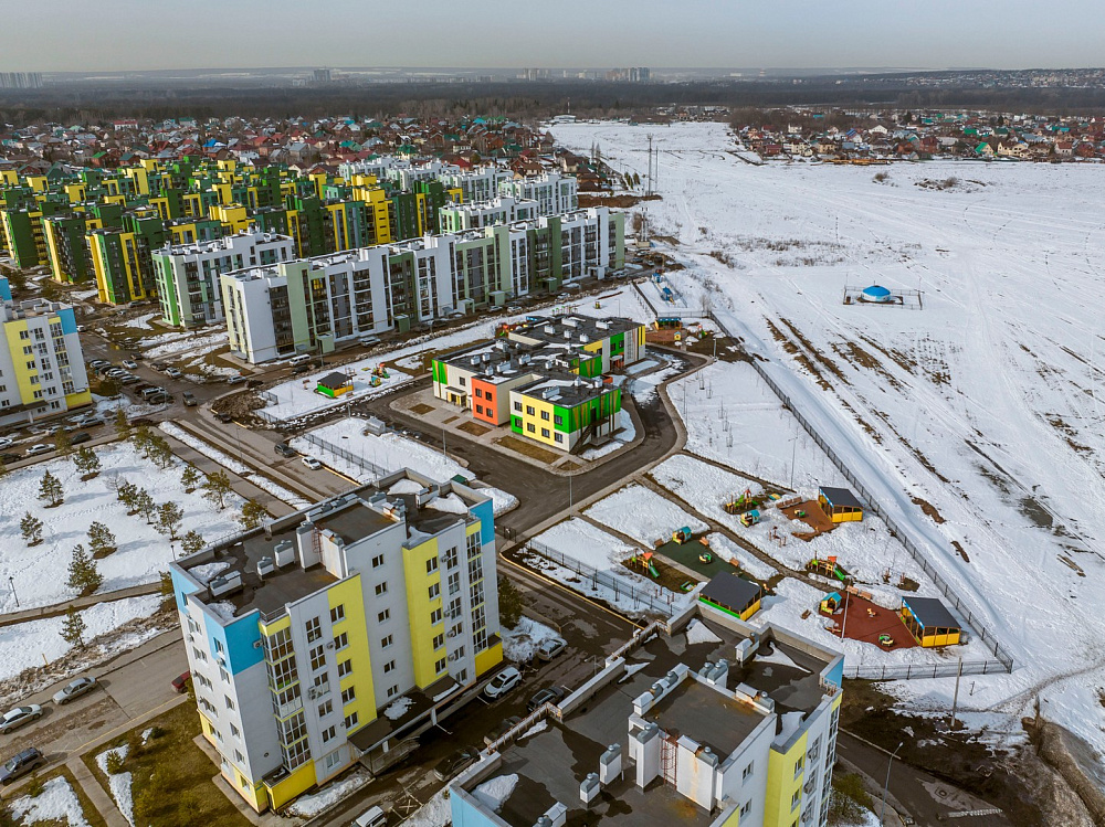 Микрорайон «Сосны» в Уфе пополнился новым детским садом «Лесная сказка»