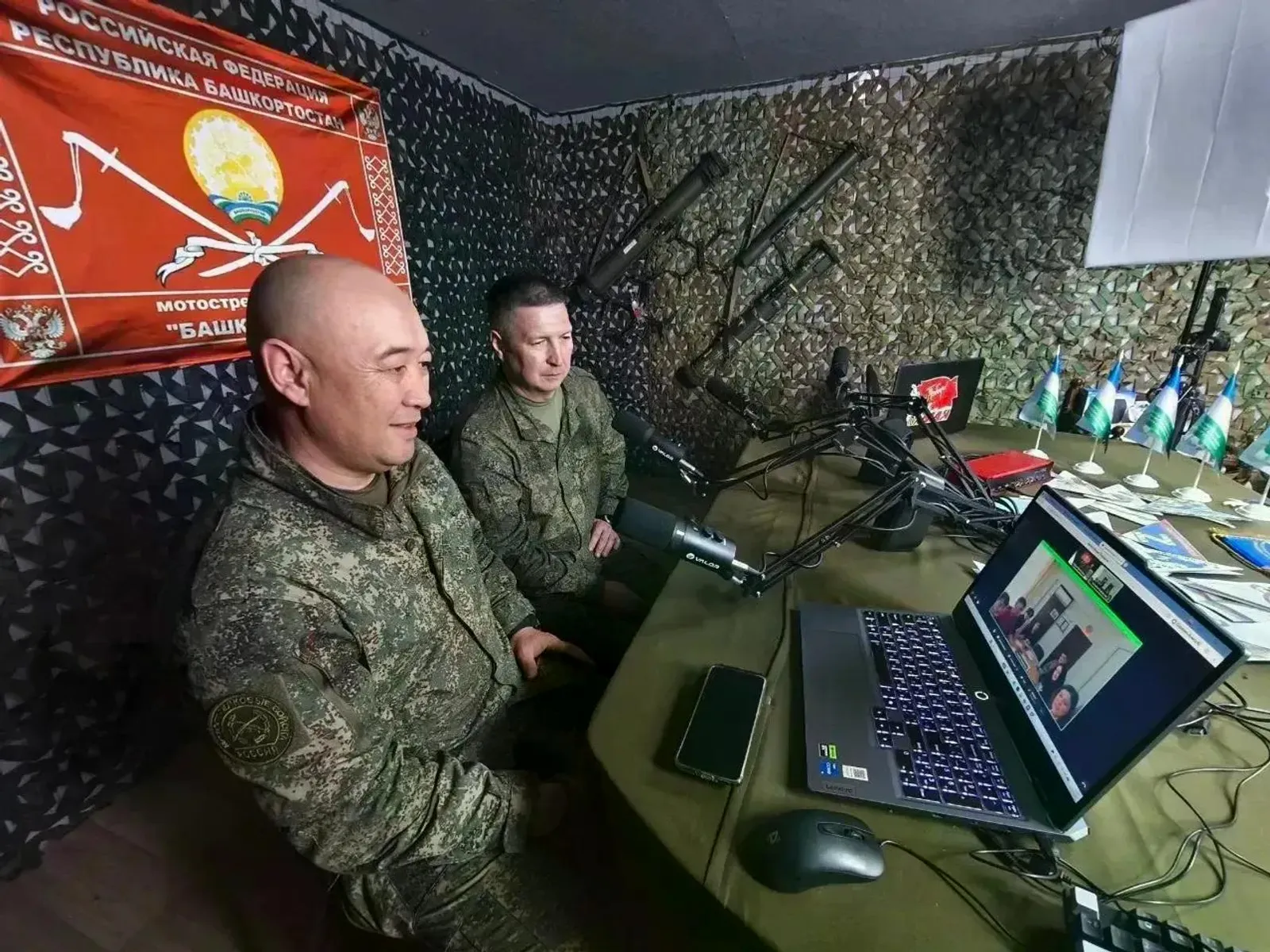 Издательский дом «Республика Башкортостан» «Матур» и «Журналист»: герои СВО провели телемост с Домом печати Башкортостана