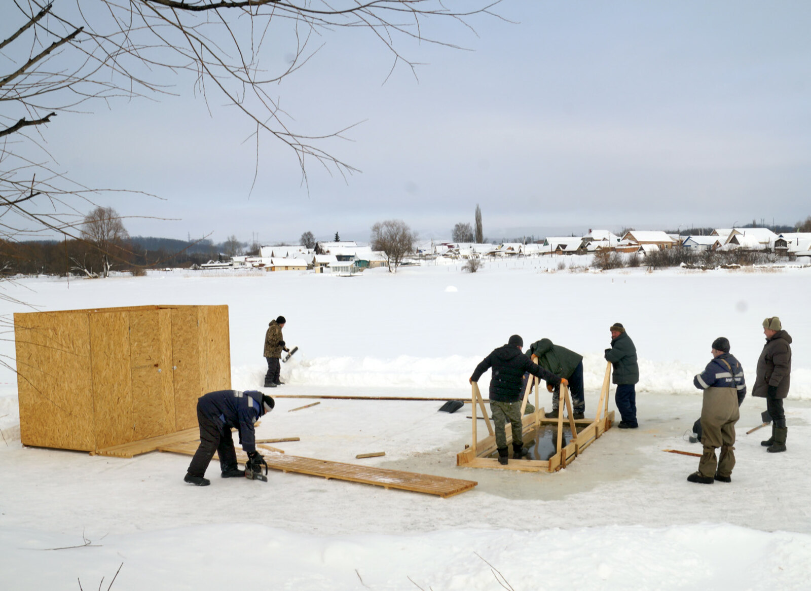 В Башкирии к празднику Крещения купели готовы