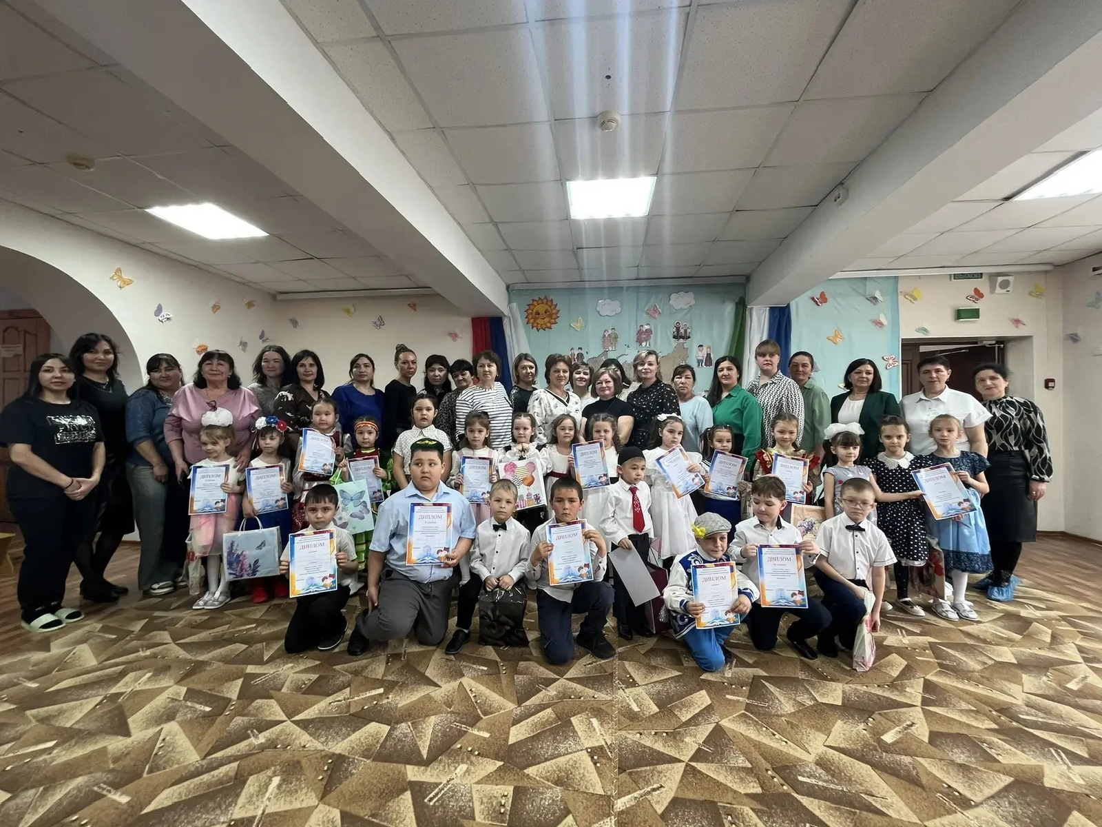 В детском саду «Колосок» Куюргазинского района Башкирии прошёл конкурс чтецов
