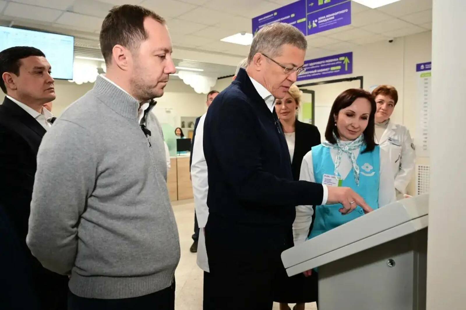 Глава Республики Башкортостан   открыл современную  детскую поликлинику