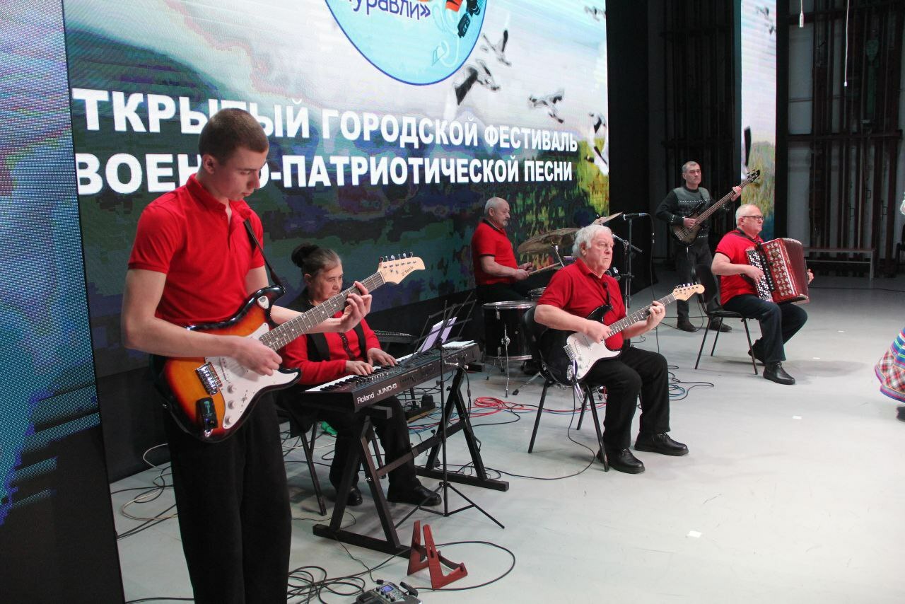 В Башкирии  прошел фестиваль патриотической песни «Летят журавли»