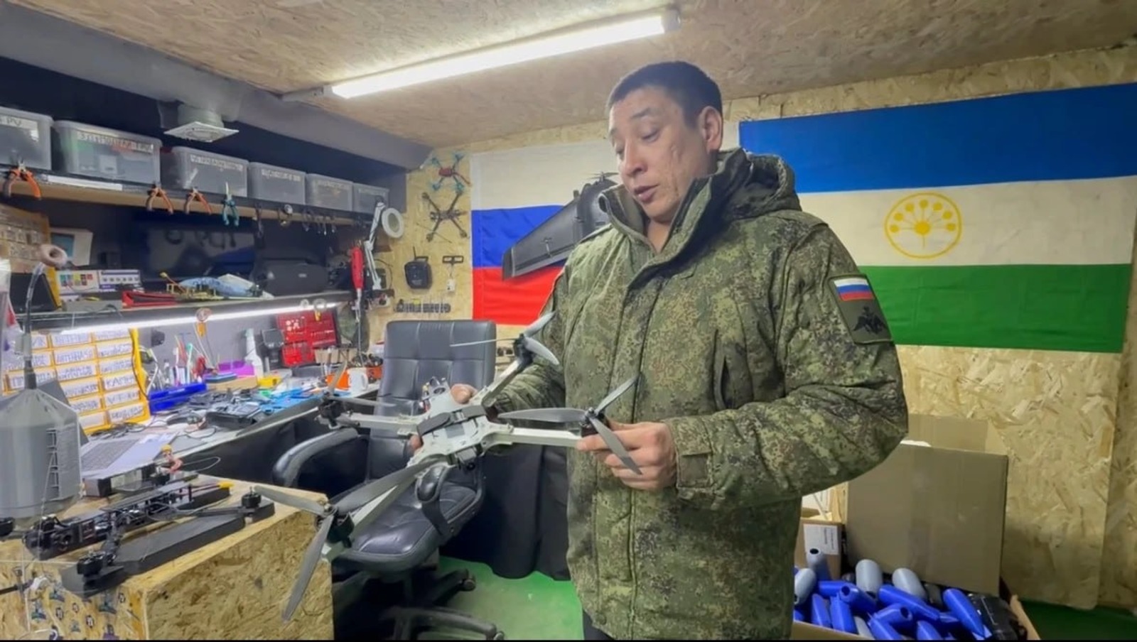 Зульфии Рахматуллиной  Боец с позывным «Матроскин» поведал о своей службе, небе и дронах из Башкирии