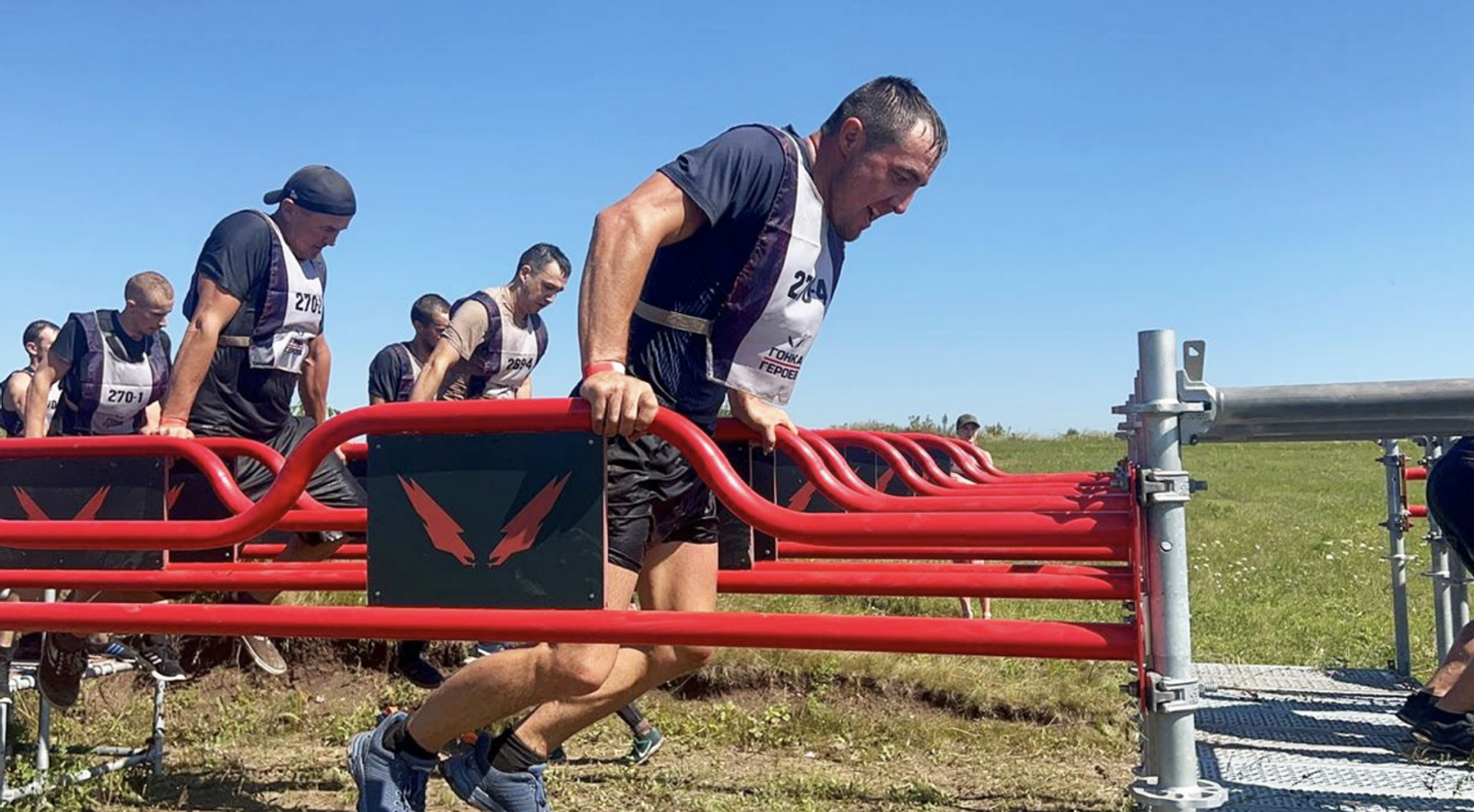 Куюргазинцы приняли участие в «Гонке героев» в столице республики