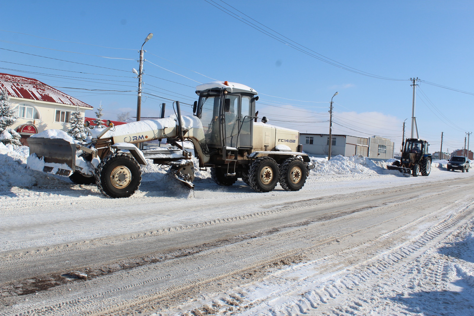 Игоря Хлопотова  Башкирия справляется со снегопадами