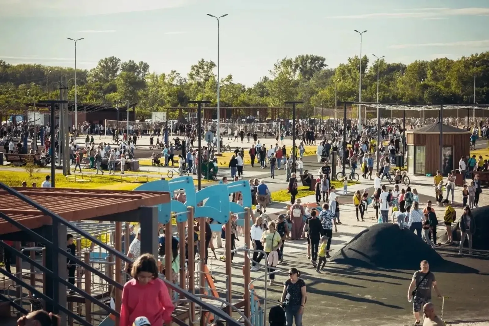 В Башкирии набережная Салавата  стала  примером  преображения городской среды