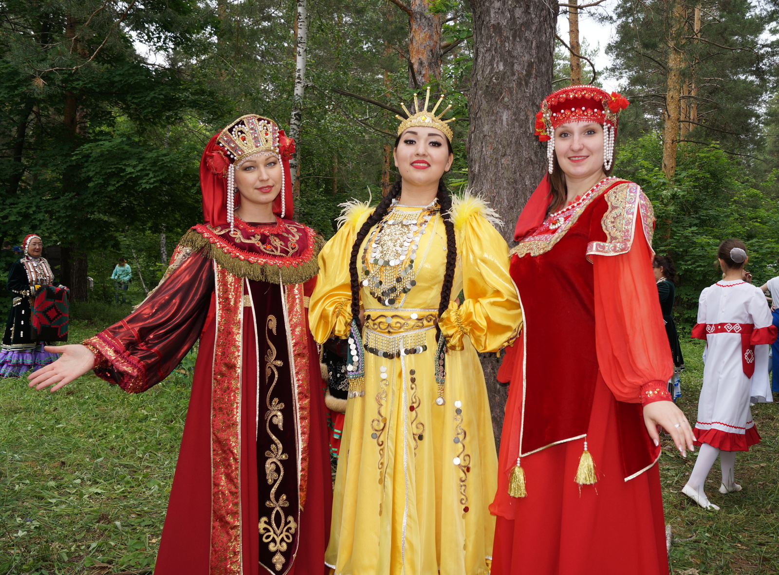 День национального костюма в Куюргазинском районе Башкирии отмечается с особым колоритом, настроением, красочно, интересно