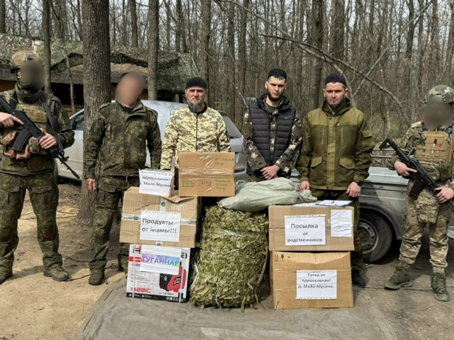 Команда Мухтасибата из Башкирии поддержала духовно и материально земляков на СВО
