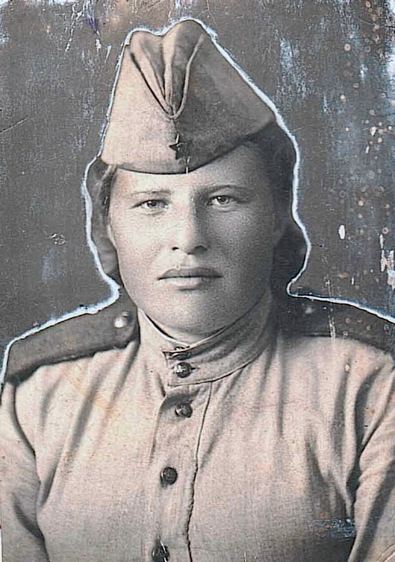 Валентина Матвеенко. 1942 год.