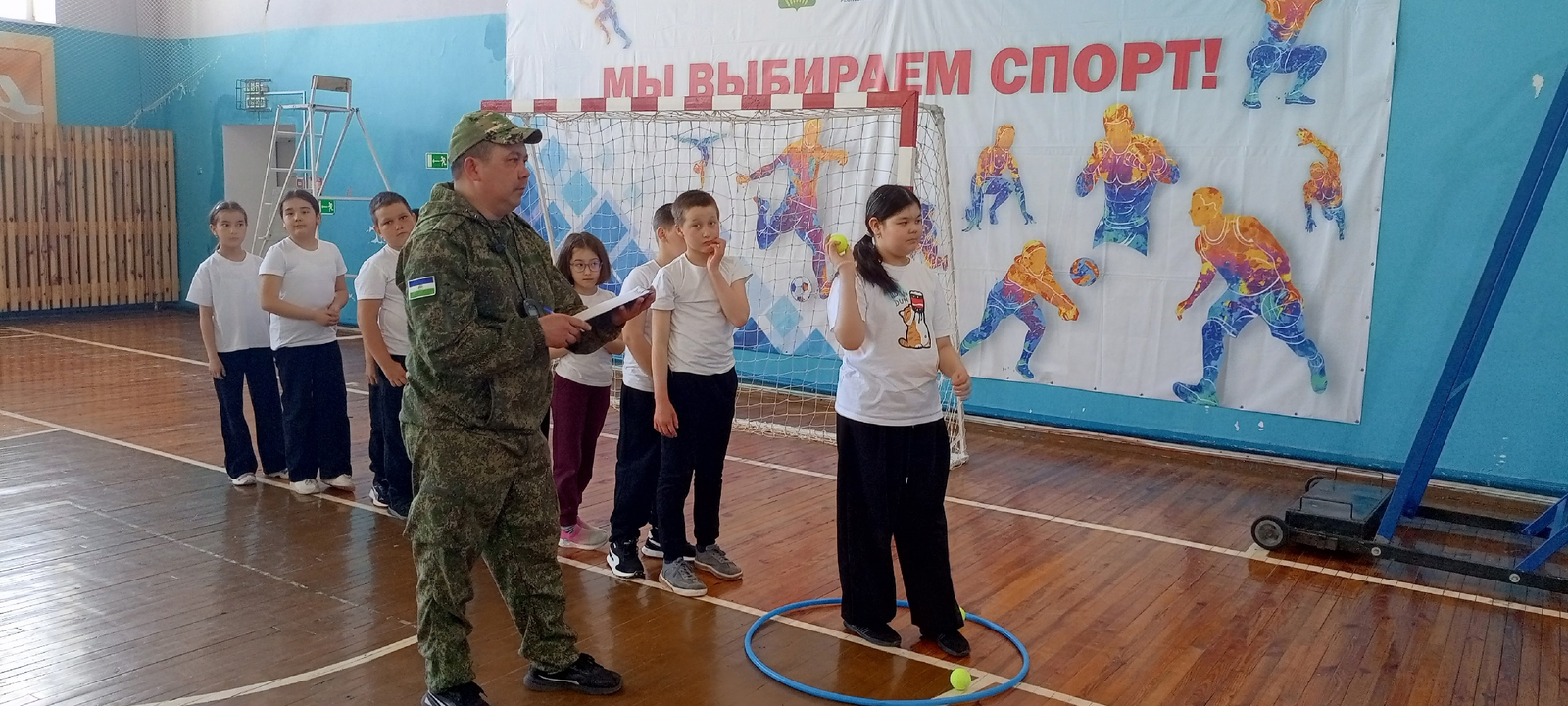 В Куюргазинском районе Башкирии прошёл муниципальный этап "Зарницы"